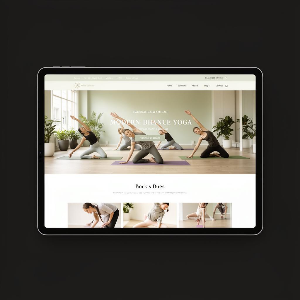 Yoga Studio Website